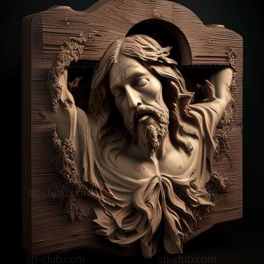 3D model st jesus (STL)